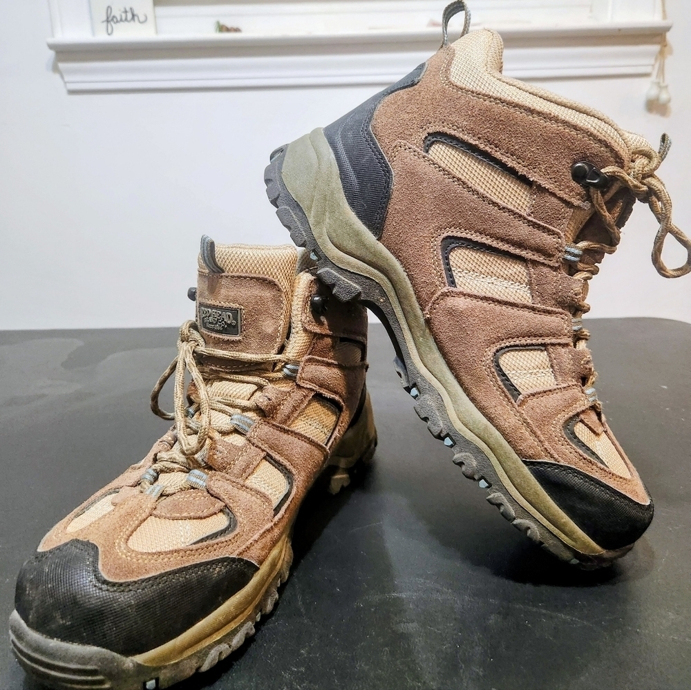 Red Head L Skyline Brown Waterproof Hiking Boots Size 10 M EXCELLENT Womens - Picture 2 of 16